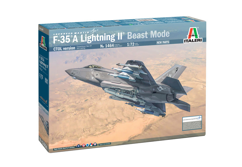 1/72 Lockheed Martin F-35A Lightning II CTOL Version (Beast Mode)