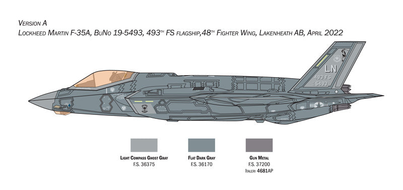 1/72 Lockheed Martin F-35A Lightning II CTOL Version (Beast Mode)