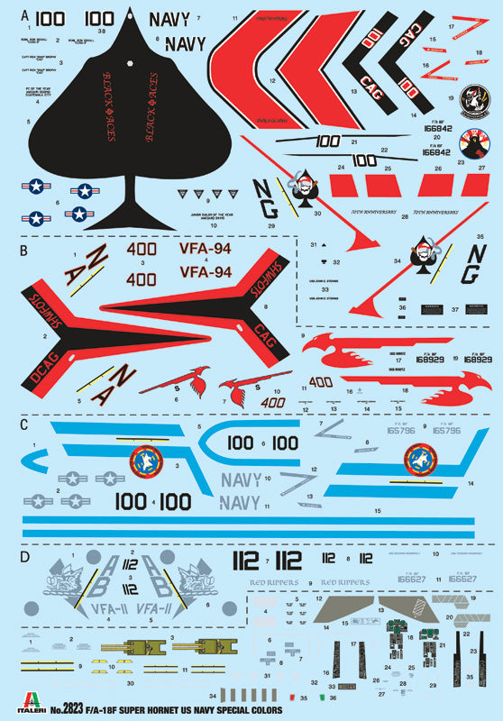 1/48 F/A-18F Super Hornet U.S. Navy Special Colours