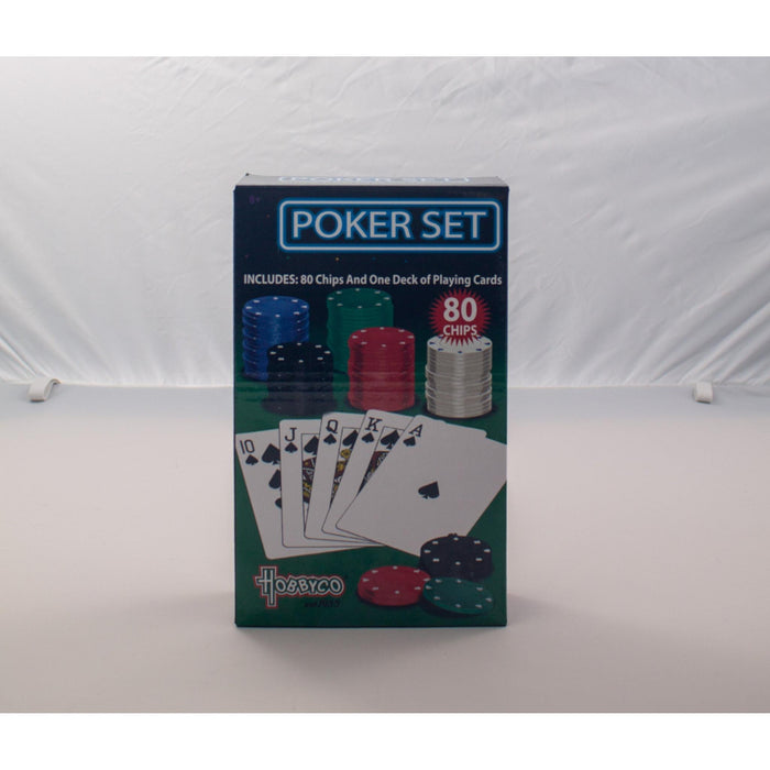 80pc Poker Set in Box