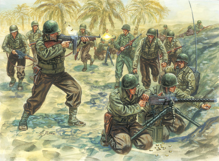 1/72 WWII U.S. Infantry