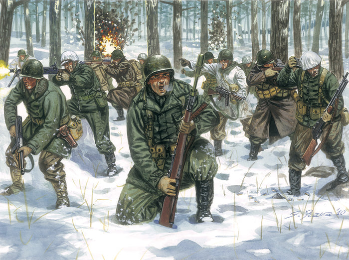 1/72 WWII US Infantry Winter Uniform