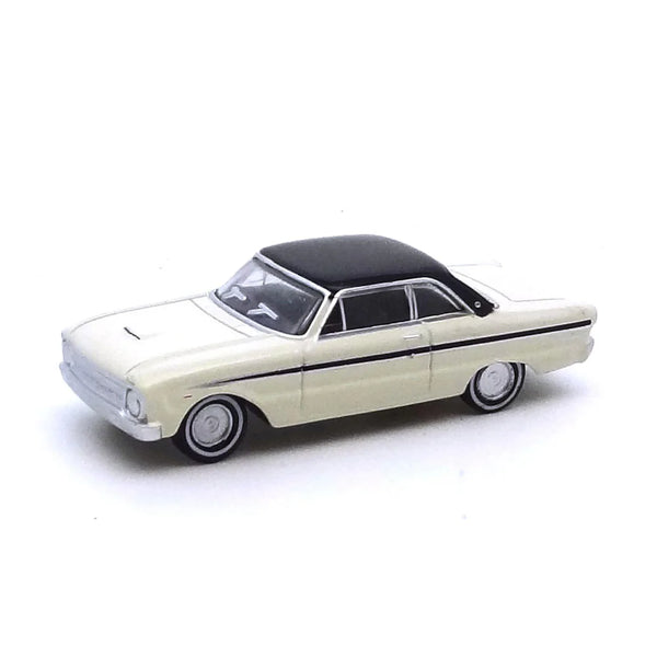 1/87 1964 XM Falcon Coupe Alpine White with Onyx Black Roof