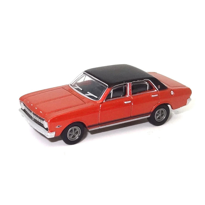 1/87 1967 XR GT Falcon Russet Bronze with Black Vinyl Rood