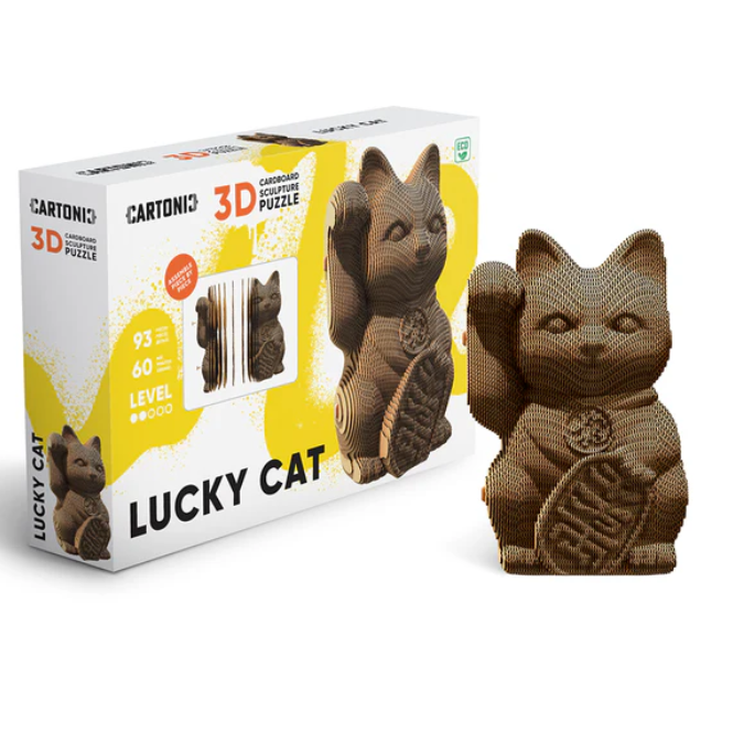 93pc 3D Puzzle Lucky Cat