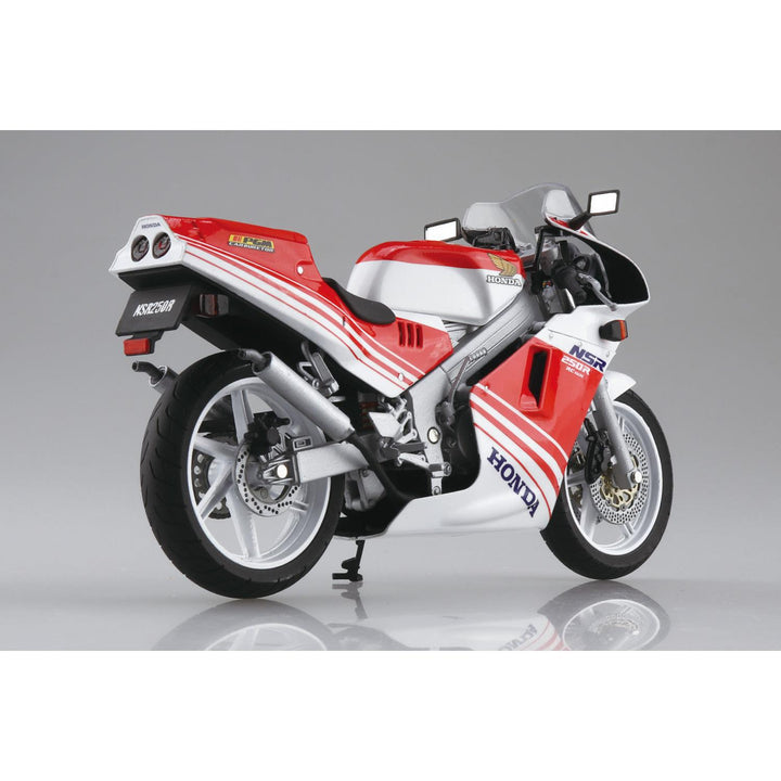 1/12 Diecast Honda NSR250R 88 Fighting (Red/Ross White)