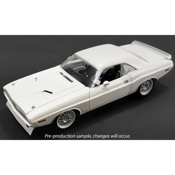 1/18 1970 Dodge Challenger Street Fighter - Kowalski White