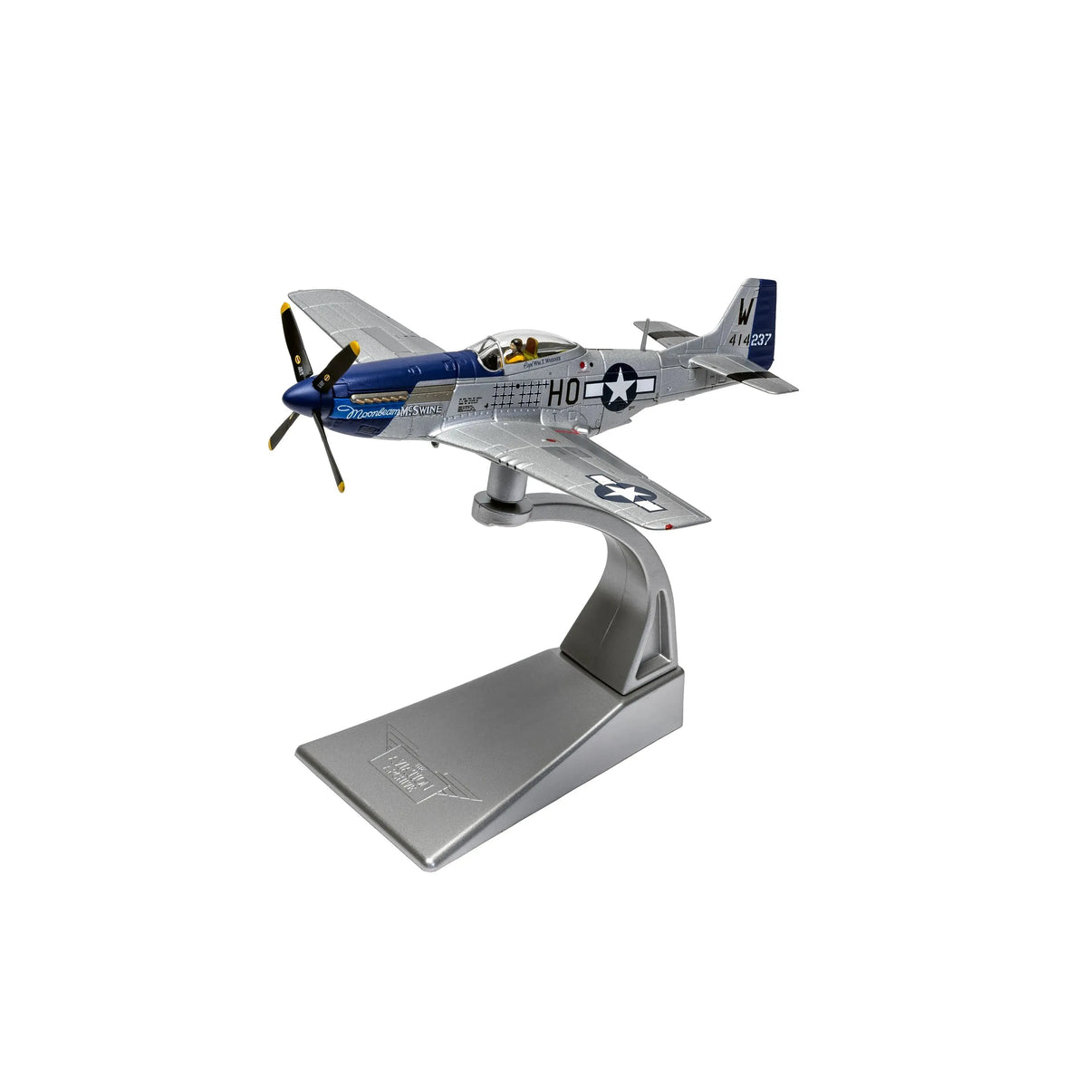 1/72 North American P-51D-10-NA 44-14237/HO-W Moonbeam McSwine Capt. William T. Bill Whisner Jr. 487th Fighter Squadron 352nd Fighter Group Asch Belgium New Year's Day 1945