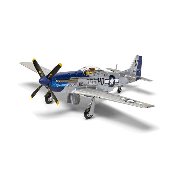 1/72 North American P-51D-10-NA 44-14237/HO-W Moonbeam McSwine Capt. William T. Bill Whisner Jr. 487th Fighter Squadron 352nd Fighter Group Asch Belgium New Year's Day 1945