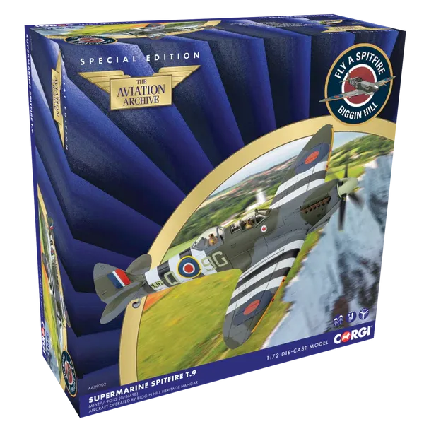 image1_1/72 Supermarine Spitfire T9 - MJ627 - Biggin Hill Heritage Hangar