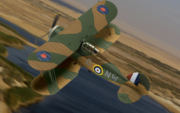 1/72 Gloster Gladiator Mk.II N5752 NW-G Flying Officer Alan Boyd