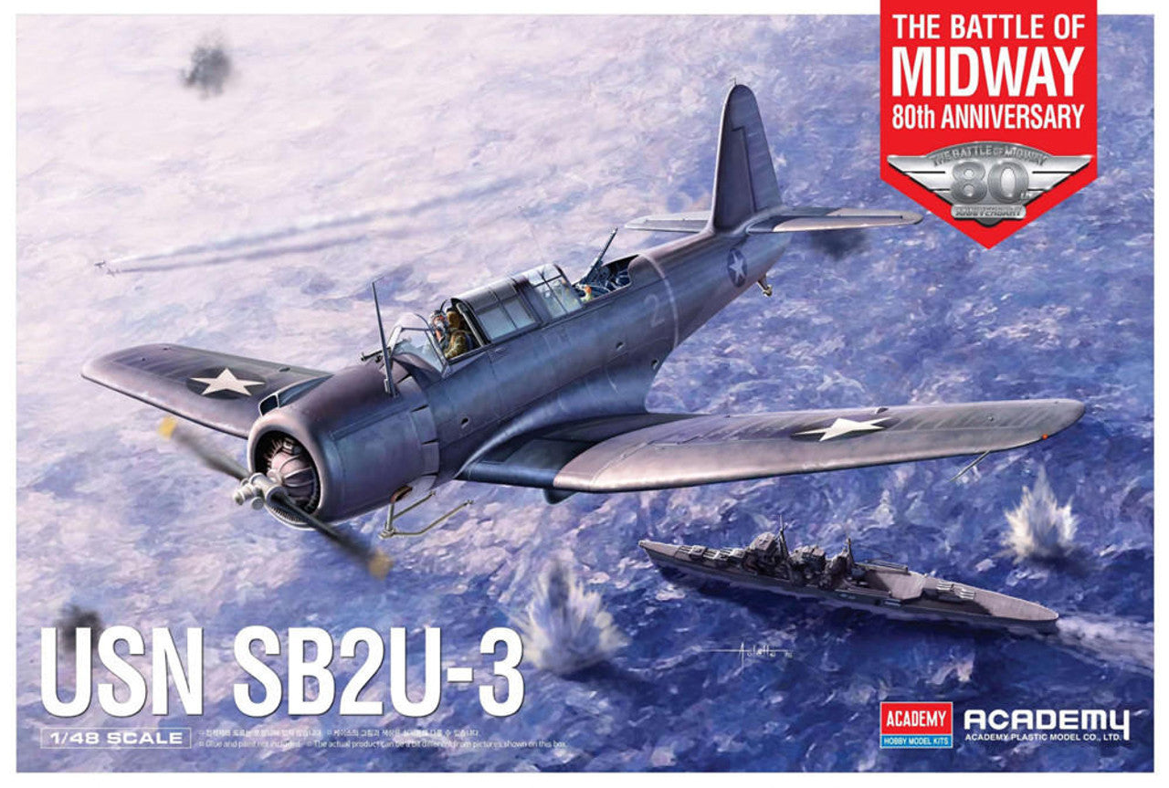 1/48 USN SB2U3 Battle of Midway 80th Anniversary Plastic Model Kit