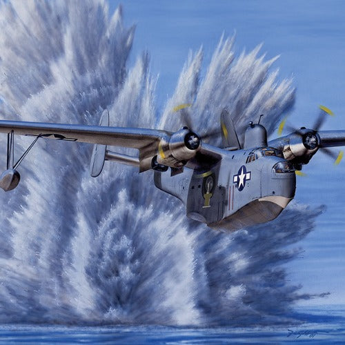 1/72 USN PBM-5A Mariner Flying Boat Plastic Model Kit