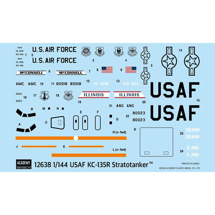 1/144 USAF KC-135R Stratotanker