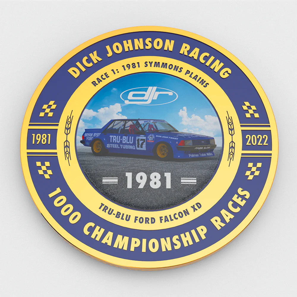 1/18 D. Johnson Ford GT1000 Livery Car with Free Collectible Medallion valued at $99.99