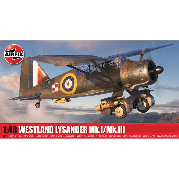 1/48 Westland Lysander Mk.I/Mk.III Model Kit