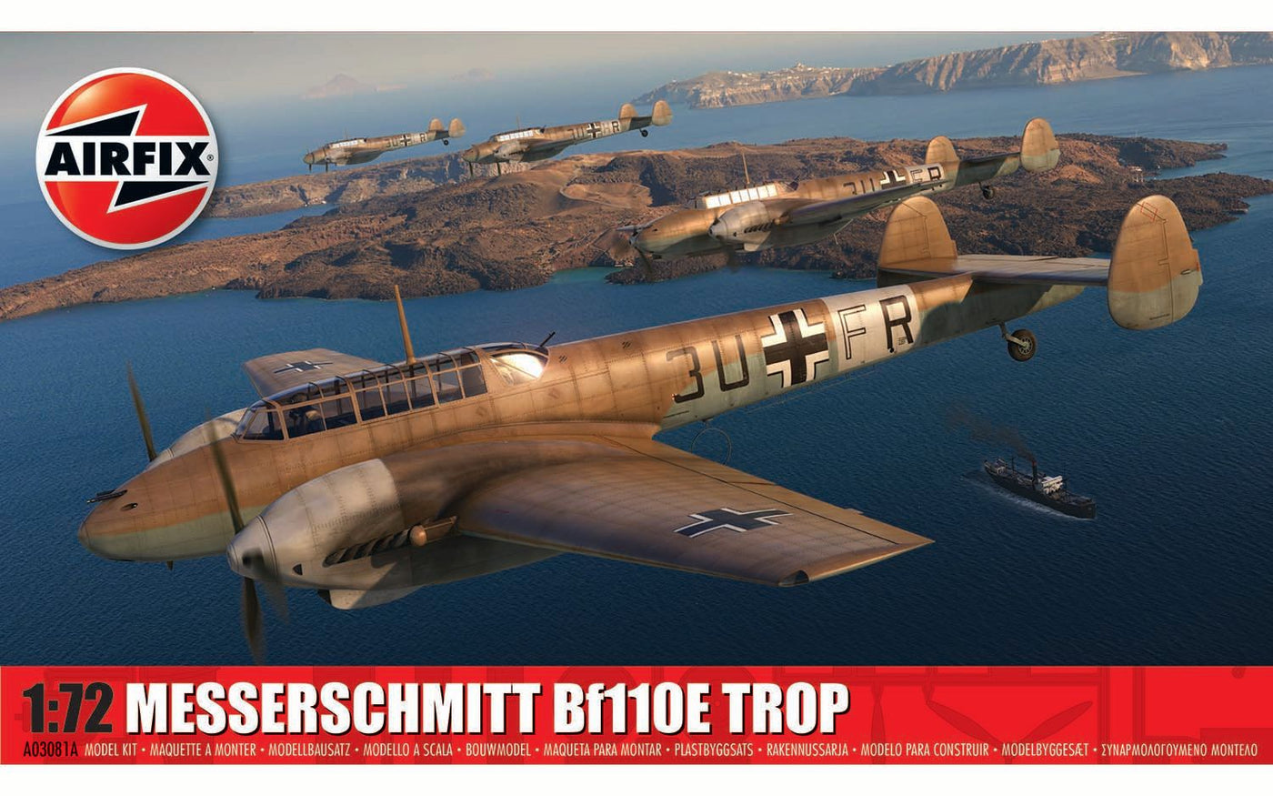 1/72 Messerschmitt BF110E/E-2 Trop