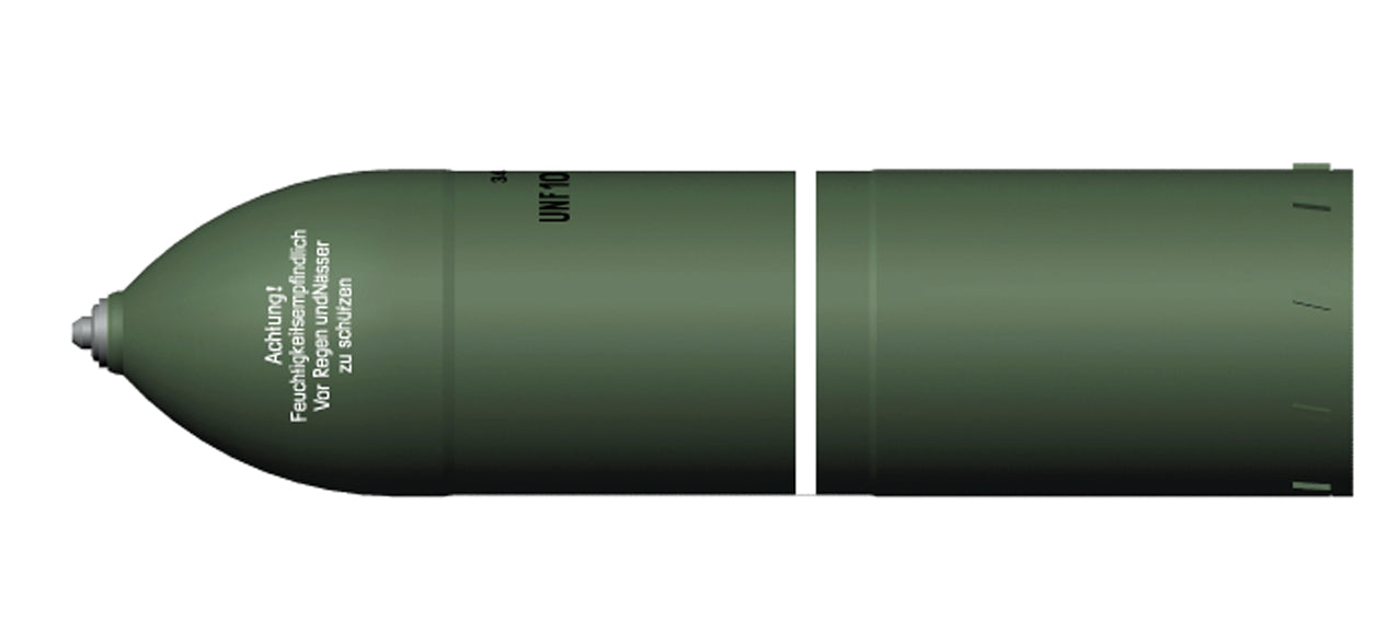 1/35 38cm RW6-1 L/5.4 Assault Rocket For Sturmtiger Plastic Model Kit_2