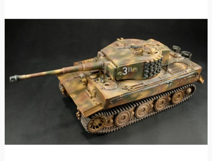1/35 Tiger I (Transport Mode) Plastic Model Kit_3