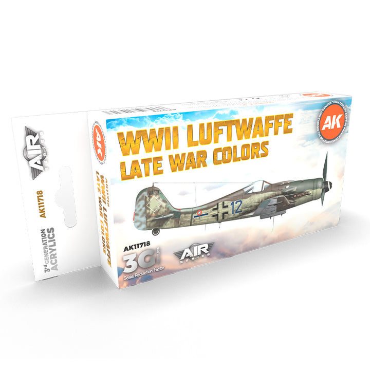 image1_Air Series: WWII Luftwaffe Late War Colors Acrylic Paint Set 3rd Generation