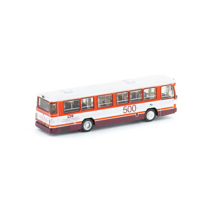 Auscision Models HO Mercedes-Benz O305 MkII Bus PTC 500th HO Bus Red ...