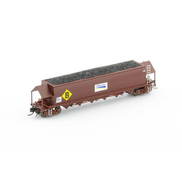 N NHVF 35129Q Coal Hopper Freight Rail SRA Red with FR & B Logos