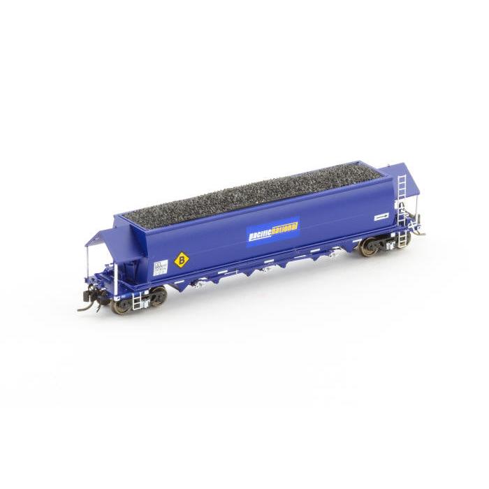 N NHVF 35201E Coal Hopper Pacific National Blue with PN & B Logos