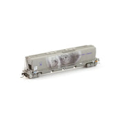 N MGFH Flour Hopper Manildra Group Wagon Grime (Norma Lynette Woodhart) Single Wagon