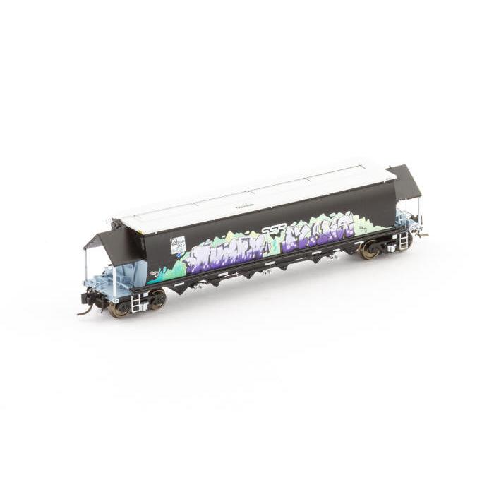 N BGVF 1312V Grain Hopper SSR Black with SSR Logo & Graffiti