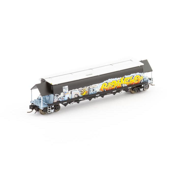 N BGVF 1304X Grain Hopper SSR Black with SSR Logo & Graffiti