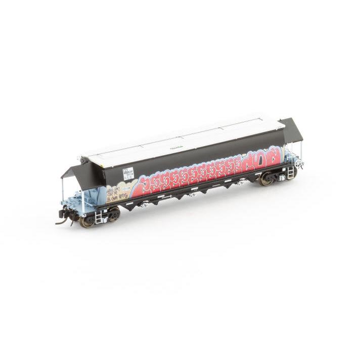 N BGVF 1311M Grain Hopper SSR Black with SSR Logo & Graffiti