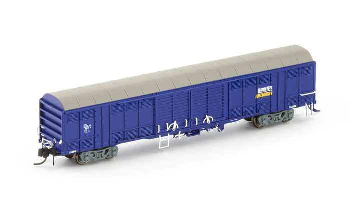 N RLSY Louvred Van Pacific National Blue/Wagon Grime