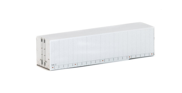 HO Flexi-Van Trailer Plain Silver BV-3 2pk