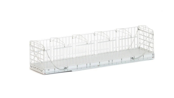 HO Caged Trailer TNT Silver BV-5 2pk