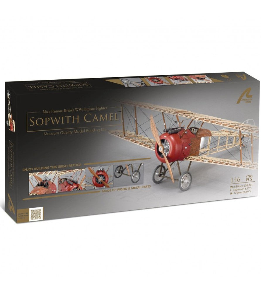 1/16 Sopwith Camel Wooden Model Kit