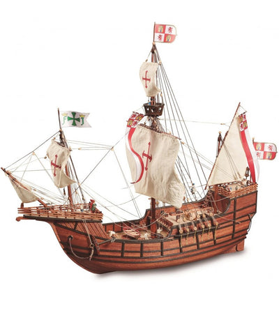 1/65 Santa Maria Caravel Wooden Ship Model