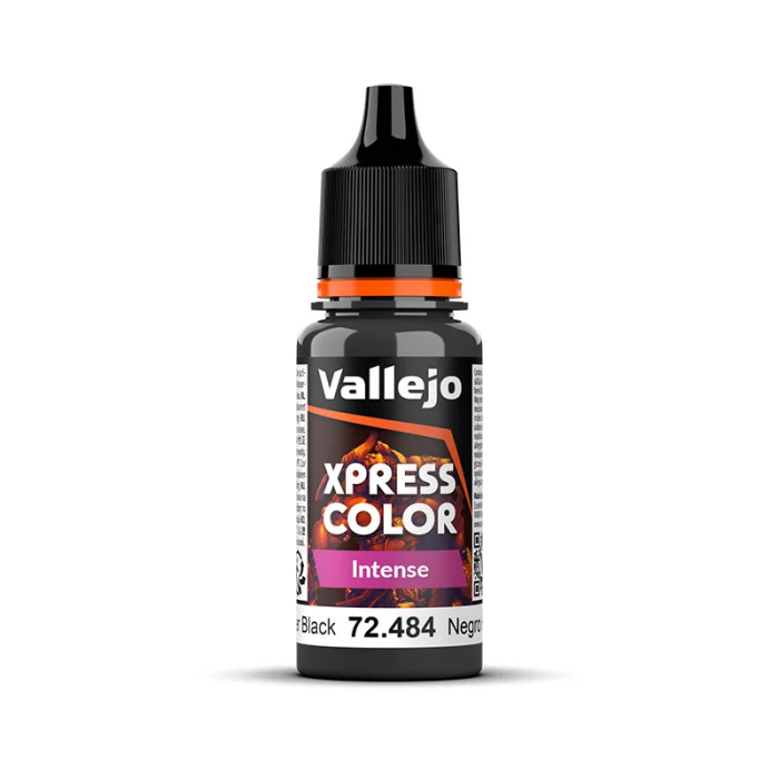 Vallejo Xpress Color Intense Hospitallier Black 18 ml Acrylic Paint
