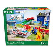 44pc Rescue Team Train Set