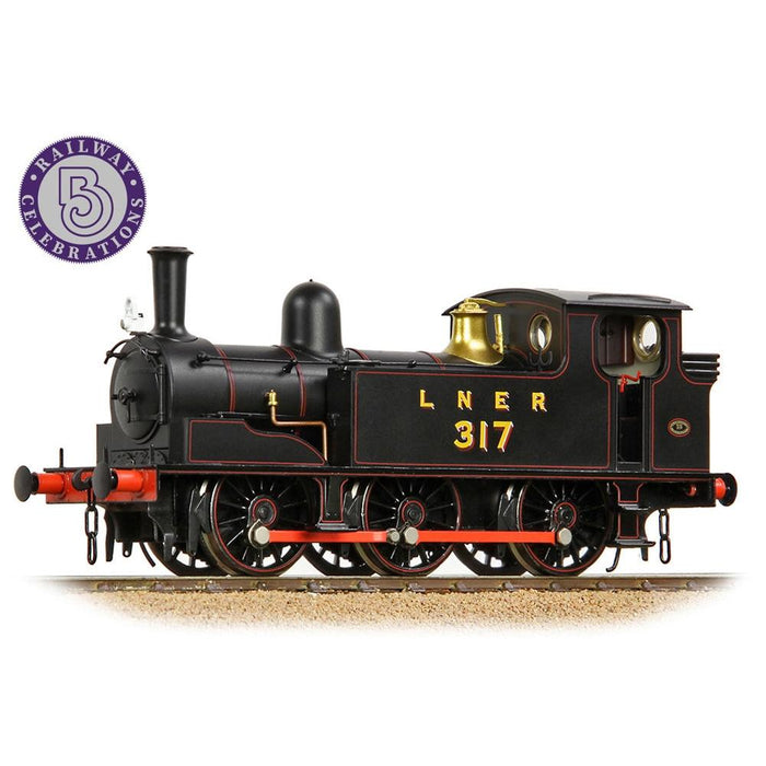 OO Ner E J71 Tank 317 Lner Lined Black