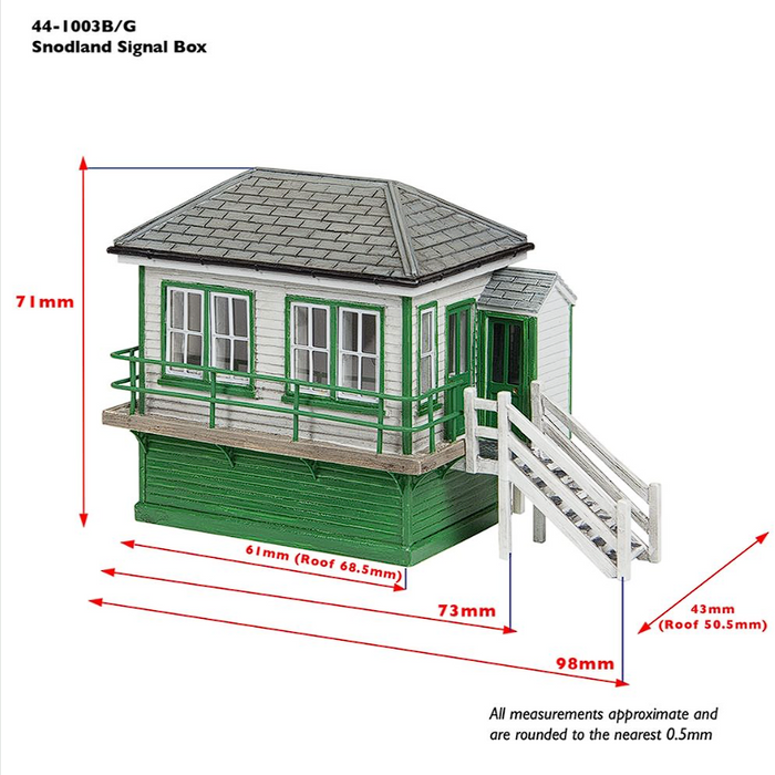 OO Snodland Signal Box Green