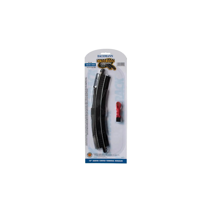 HO Steel 18in. Rad Curved Terminal