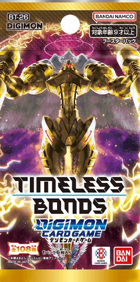 Digimon Card Game: Booster Timeless Bonds [BT-26] 1pc