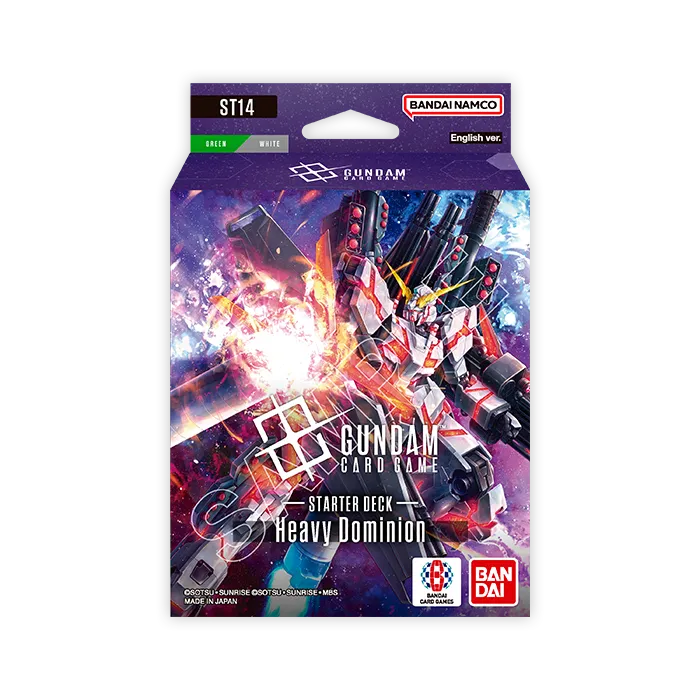 Gundam TCG Heavy Dominion Starter Deck [ST14] 1pc (Release Date: 25/09/2026)