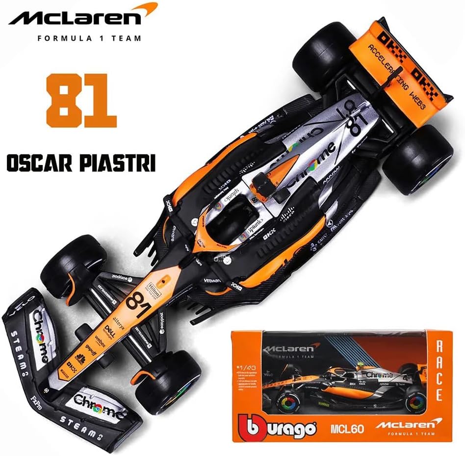 1/43 McLaren 2023 MCL60 F1 #81 Oscar Piastri_8