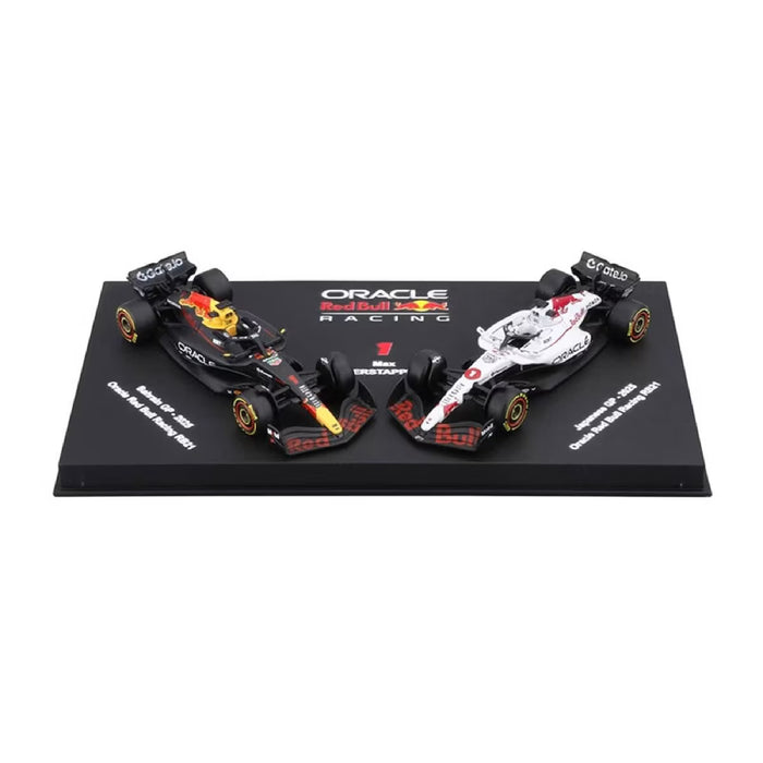 1/64 Premium 2025 Red Bull Racing RB21 Verstappen #1 Twin Pack Showcase