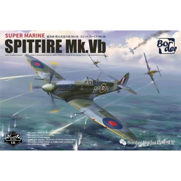 1/35 Supermarine Spitfire Mk.Vb Plastic Model Kit