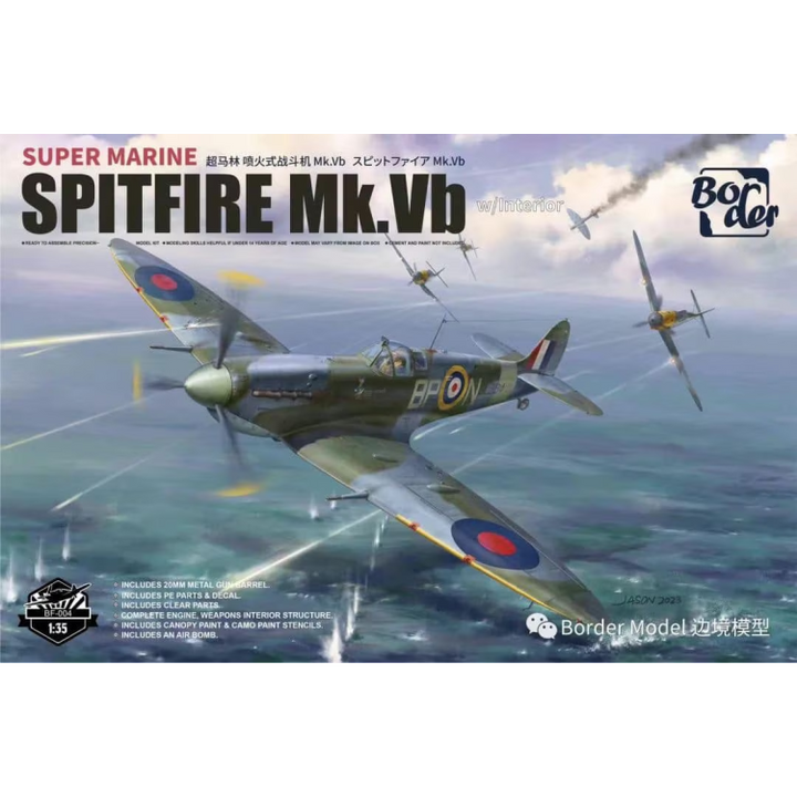 1/35 Supermarine Spitfire Mk.Vb Plastic Model Kit