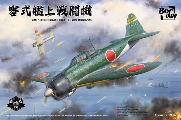 image1_1/35 A6M2 Zero Fighter Plastic Model Kit
