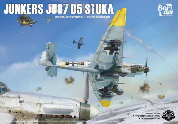image1_1/35 Junkers Ju 87 D5 Stuka Plastic Model Kit