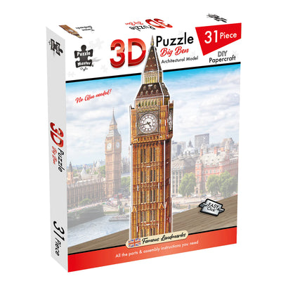 31pc Build Your Own 3D Big Ben